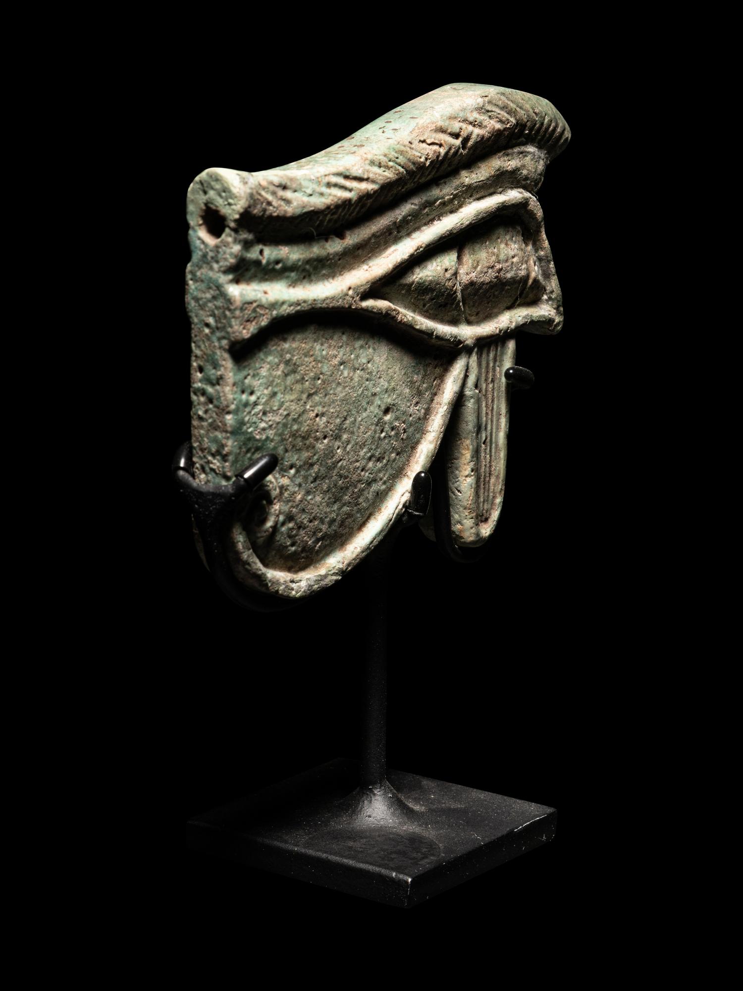 An Egyptian Faience Wadjet
