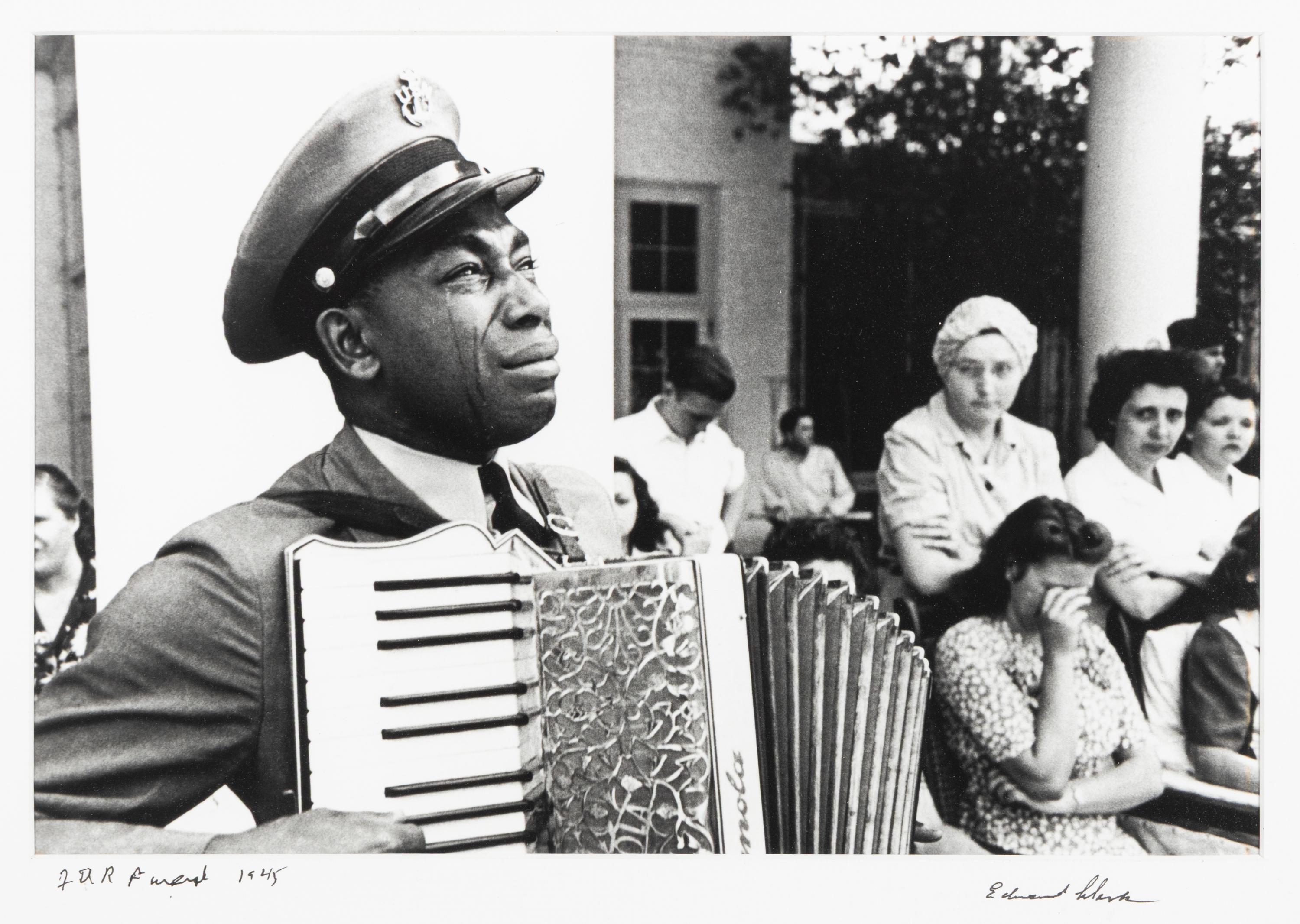 Edward Clark (American, 1911-2000) — FDR Funeral, Warm Springs, Georgia, 1945; printed later