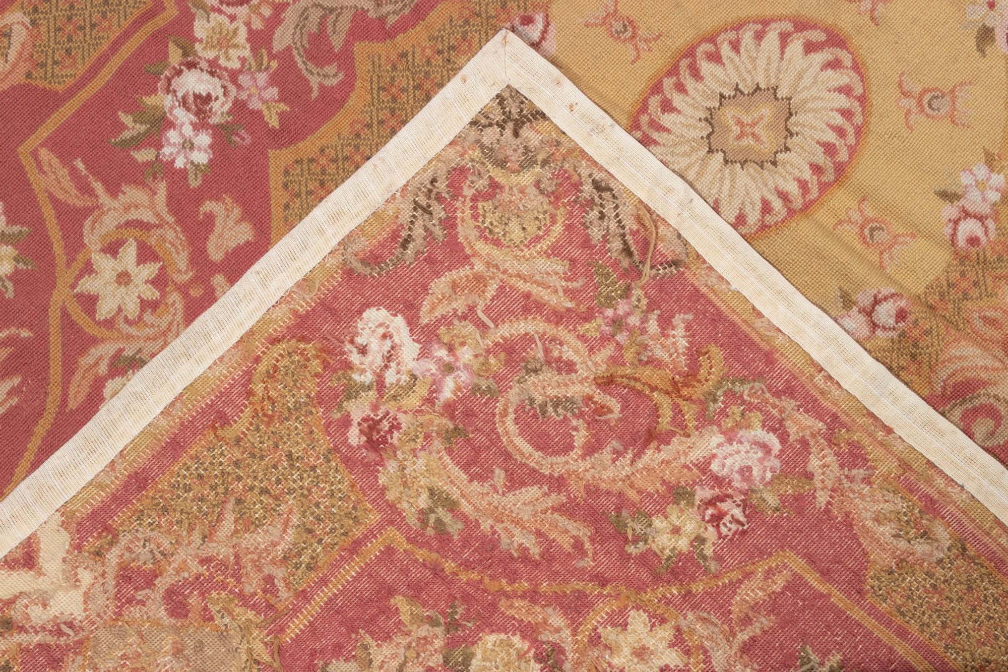 An Aubusson Style Needlepoint Rug
