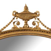 An Adam Style Giltwood Mirror
