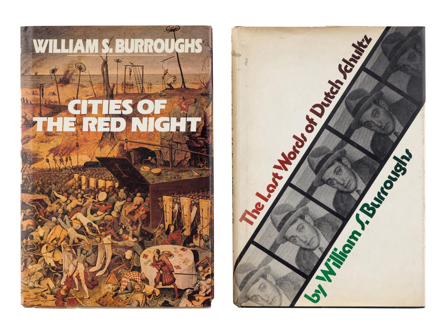 BURROUGHS, William S. (1914-1997). The Last Words of Dutch Schultz: A Fiction in the Form of a Film Script. New York: The Viking Press, 1975.