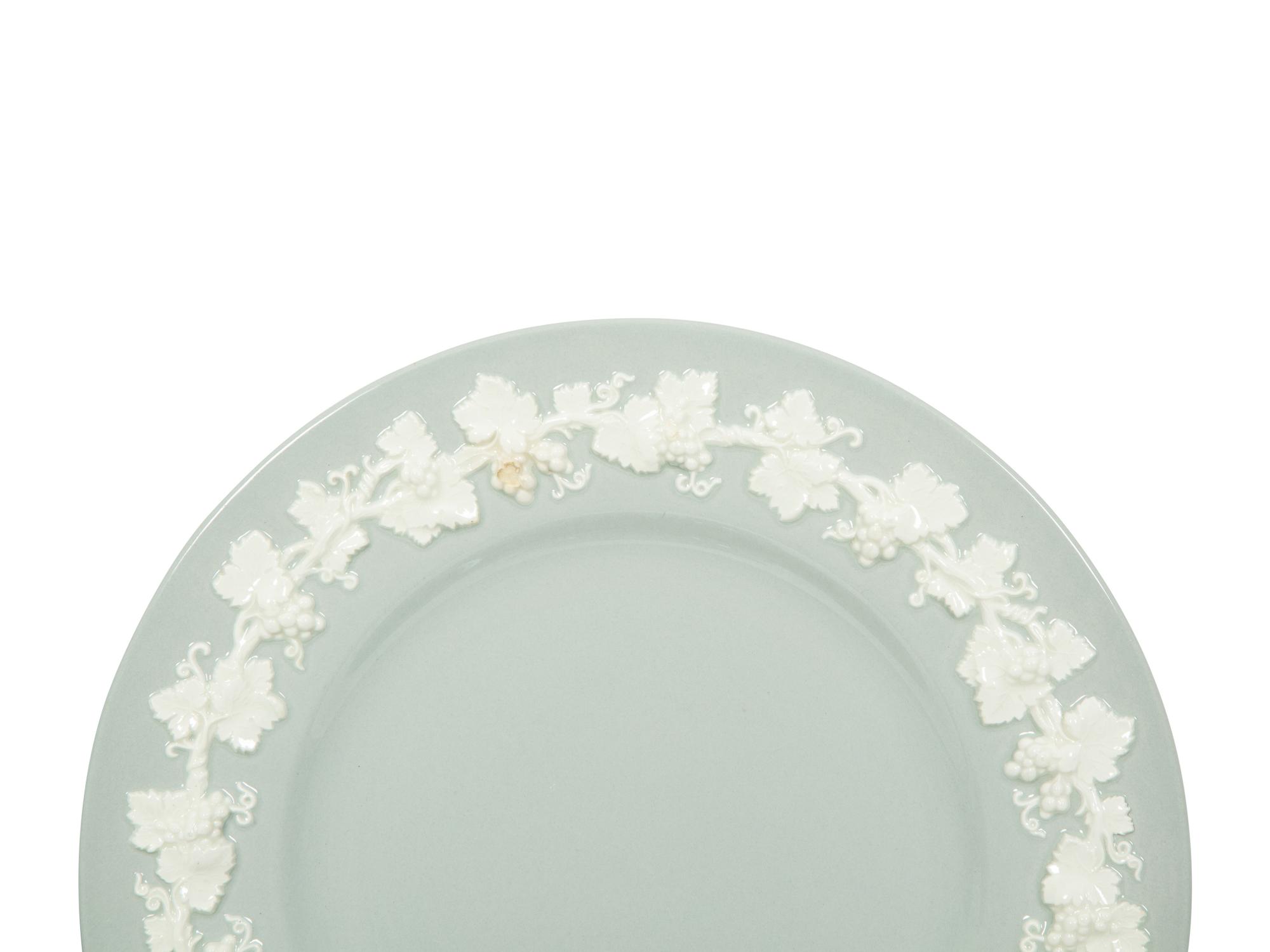 A Wedgwood Embossed Queensware Dinner Service