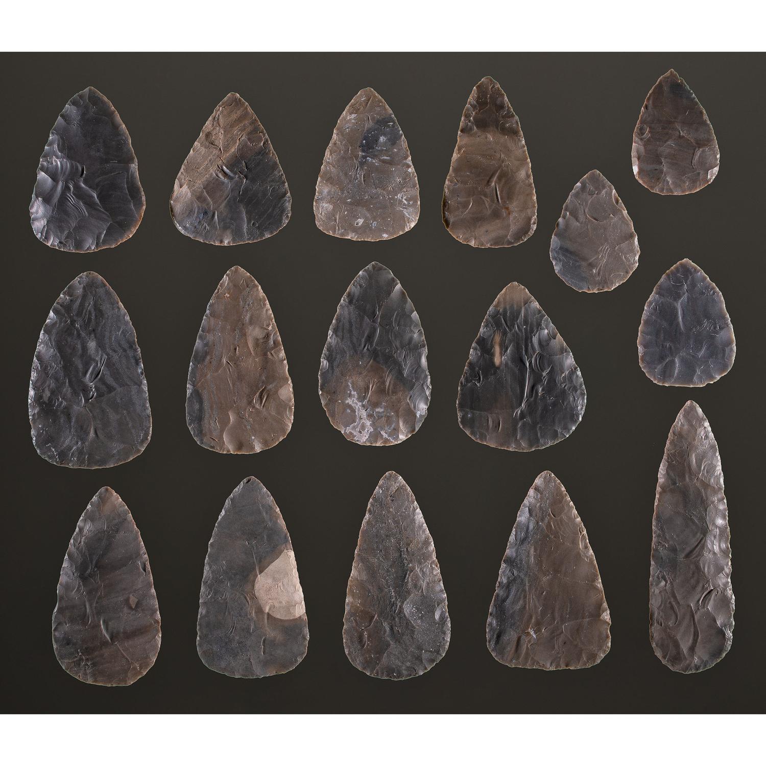 Hopewell Cache Blades, Longest 5-3/8 in.