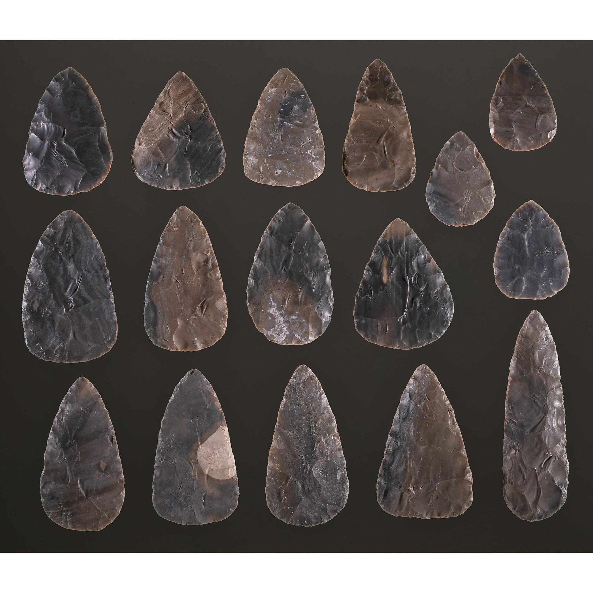 Hopewell Cache Blades, Longest 5-3/8 in.