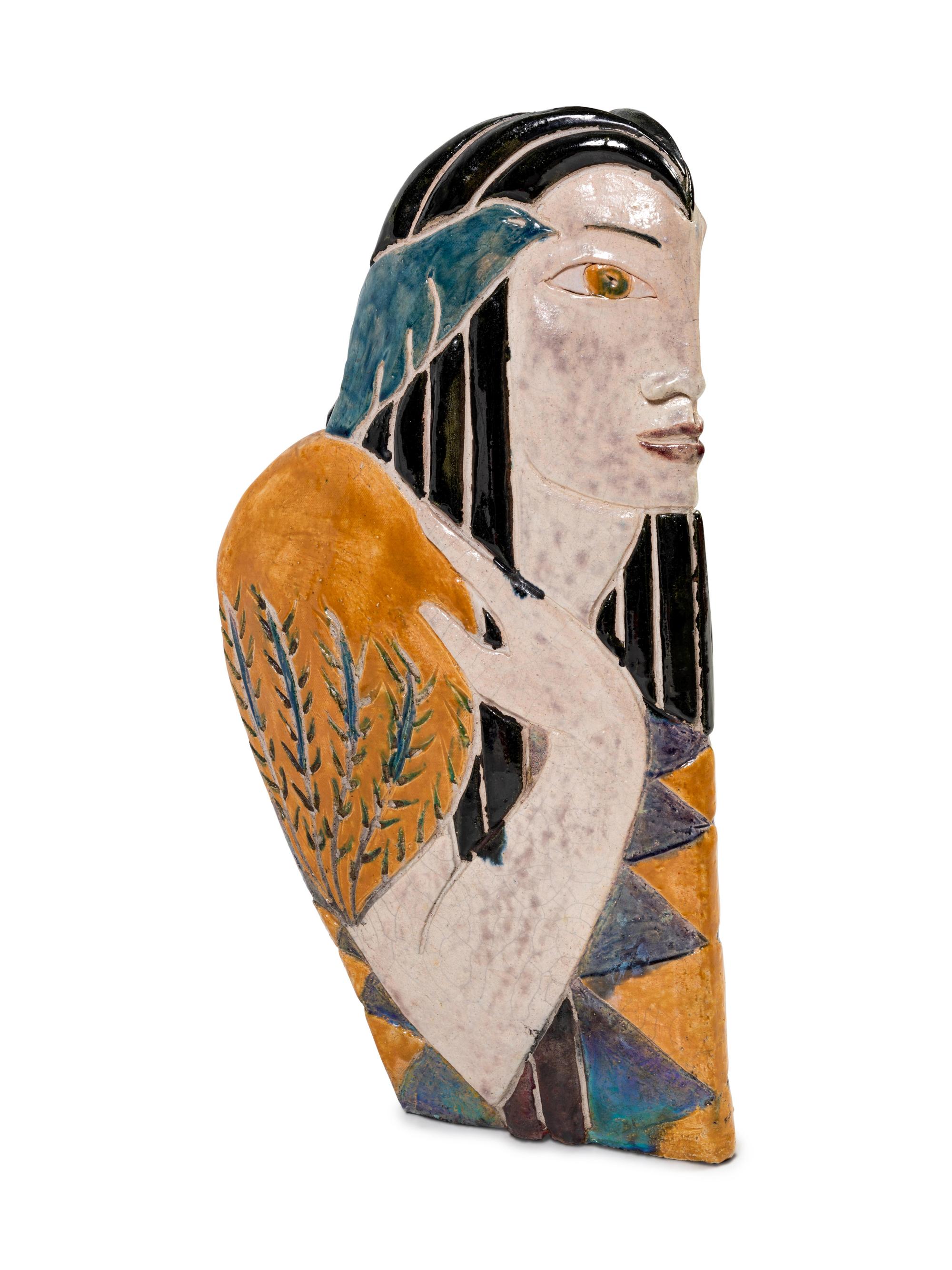 Figural Vase