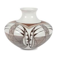 Polychrome Pottery Seed Jar