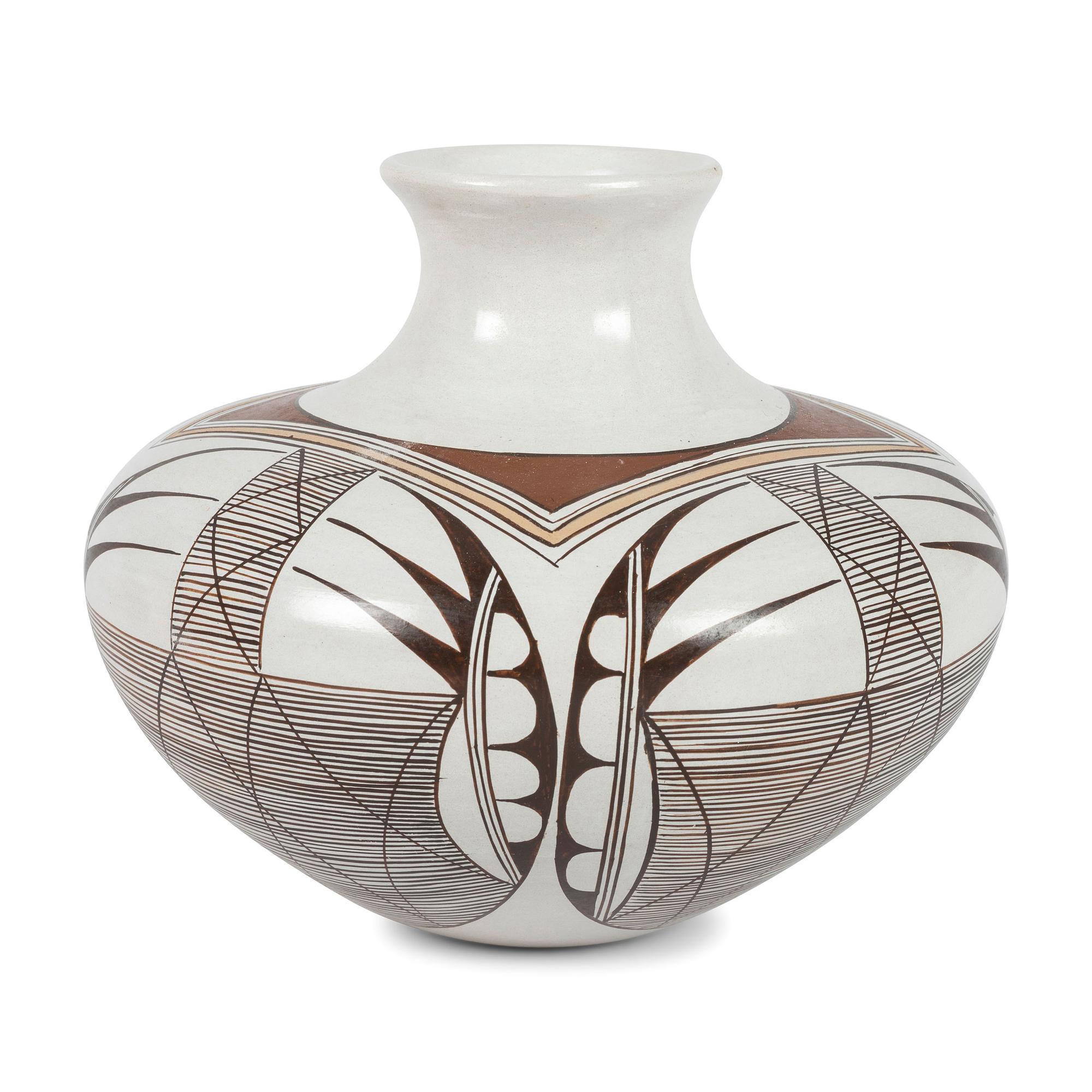 Polychrome Pottery Seed Jar
