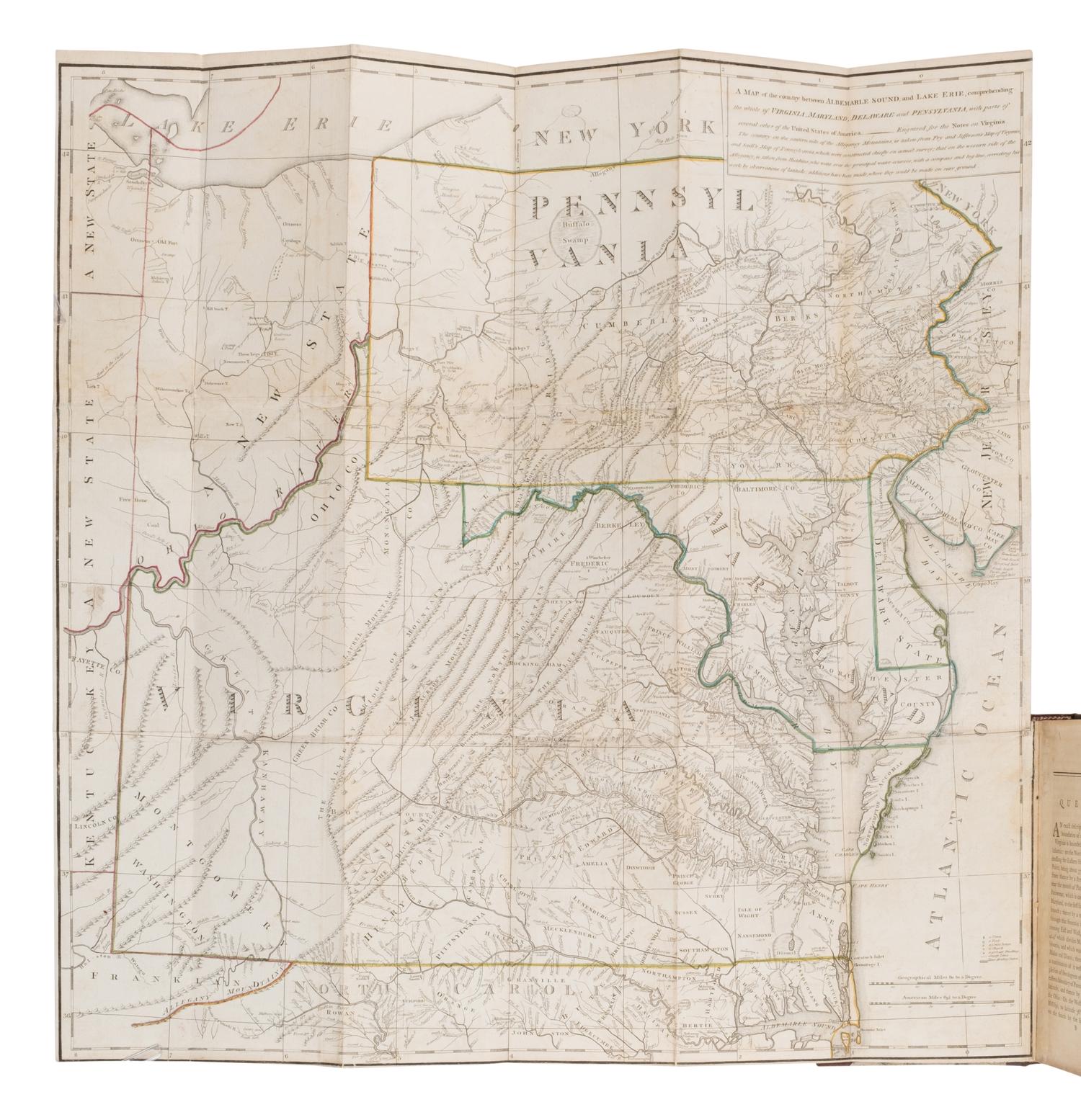 Jefferson, Thomas (1743-1826). Notes on the State of Virginia . London: John Stockdale, 1787.