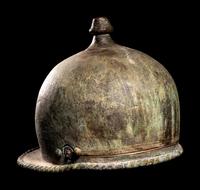 A Roman Bronze Montefortino Helmet