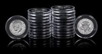 A Collection of 21 United States 1964 John F. Kennedy Half-Dollar Proofs