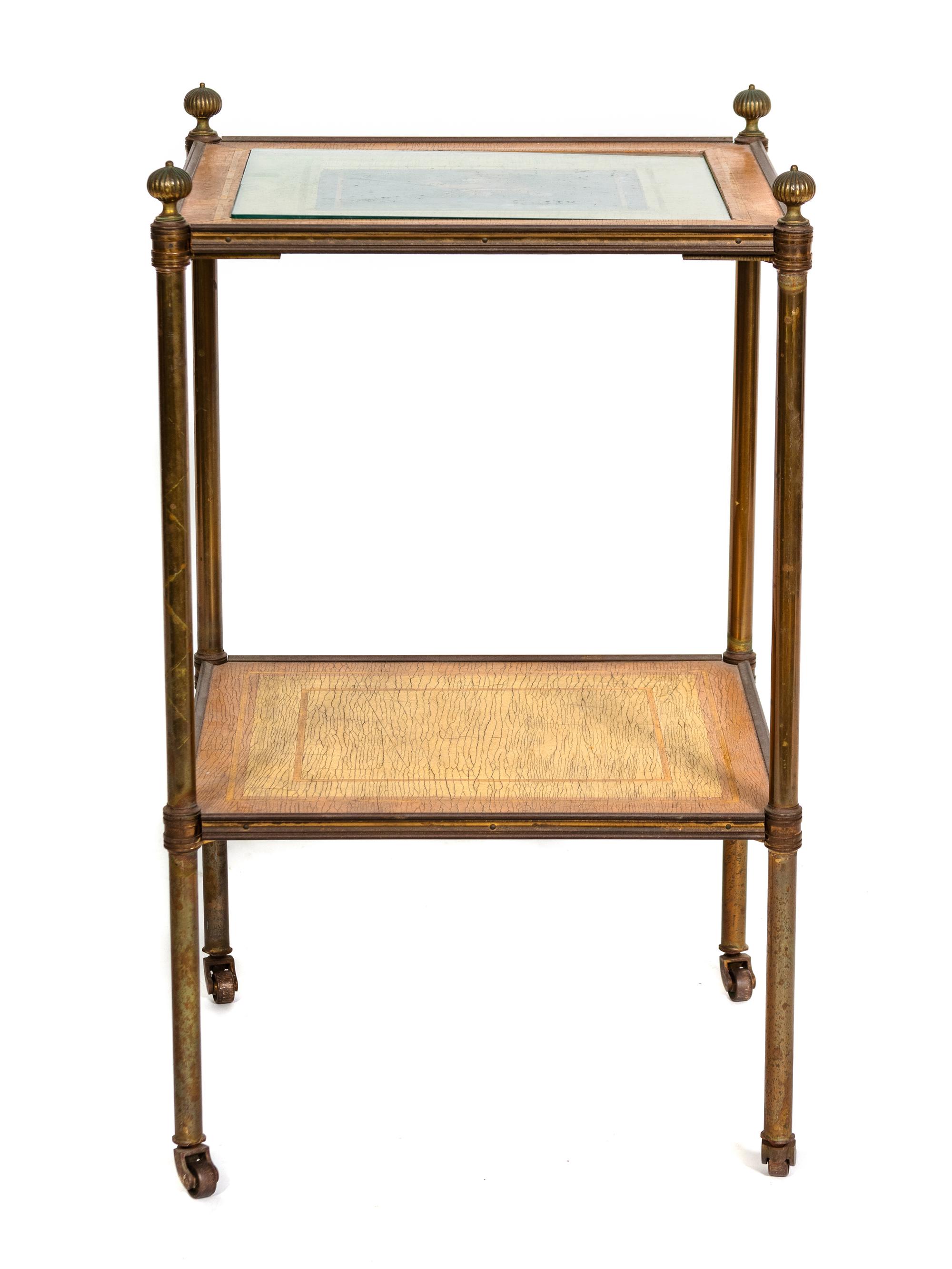 An Italian Pietra Dura Inlay Side Table