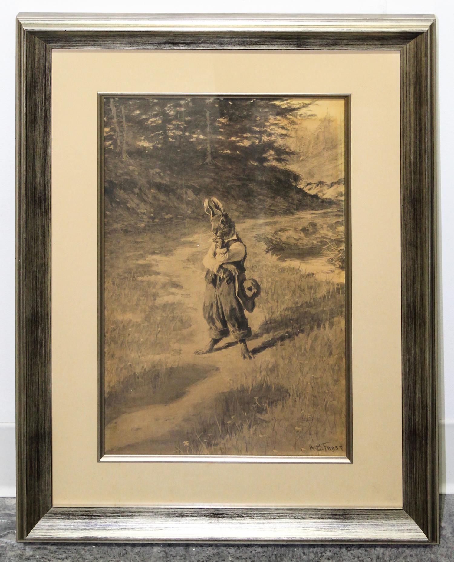 Arthur Burdett Frost, (American, 1851-1928), Br'er Rabbit, 1902