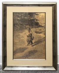 Arthur Burdett Frost, (American, 1851-1928), Br'er Rabbit, 1902