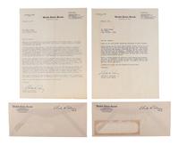 [POLITICS]. Political correspondence archive relating to important 1960s and 1970s issues and addressed to Major Robert H. Becker (1924-2014), USAF Retired.