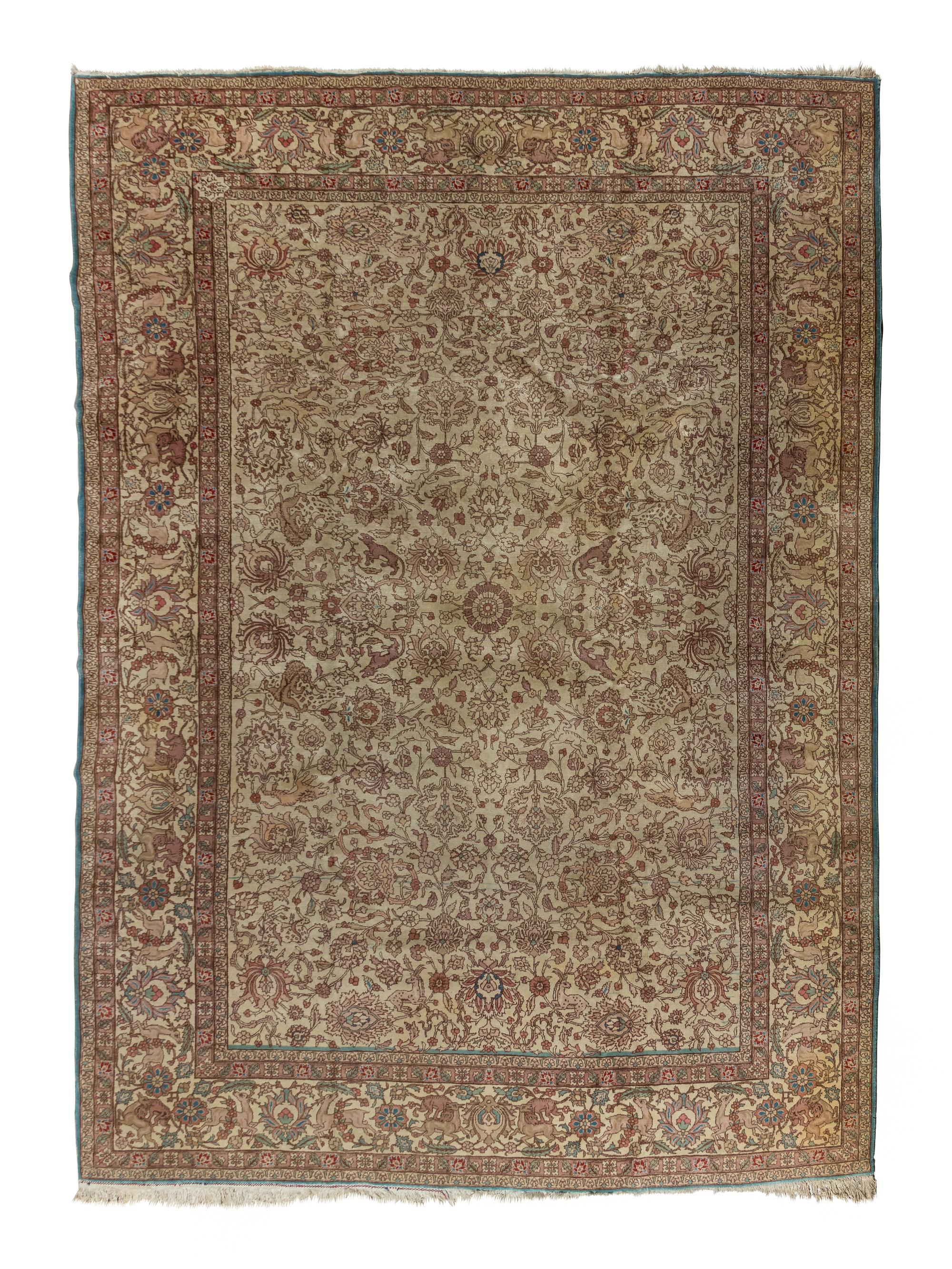 A Tabriz Wool Rug
