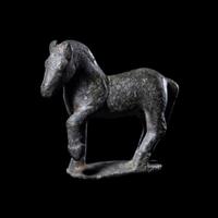 A Roman Bronze Horse