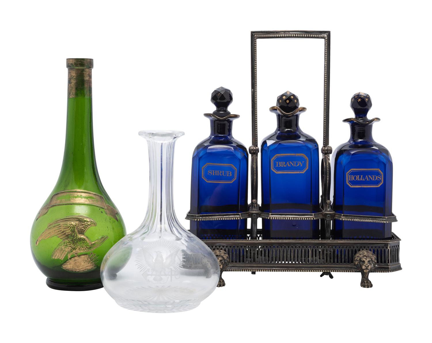 A Goldsmith's Alliance Silverplate Caddy