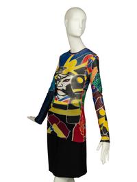 Jean Paul Gaultier, Maille Top With Samurai Imagery and Issey Miyake Pleats Please "Sushi" T-Shirt & "Sushi" Travel Kit, F/W 2009