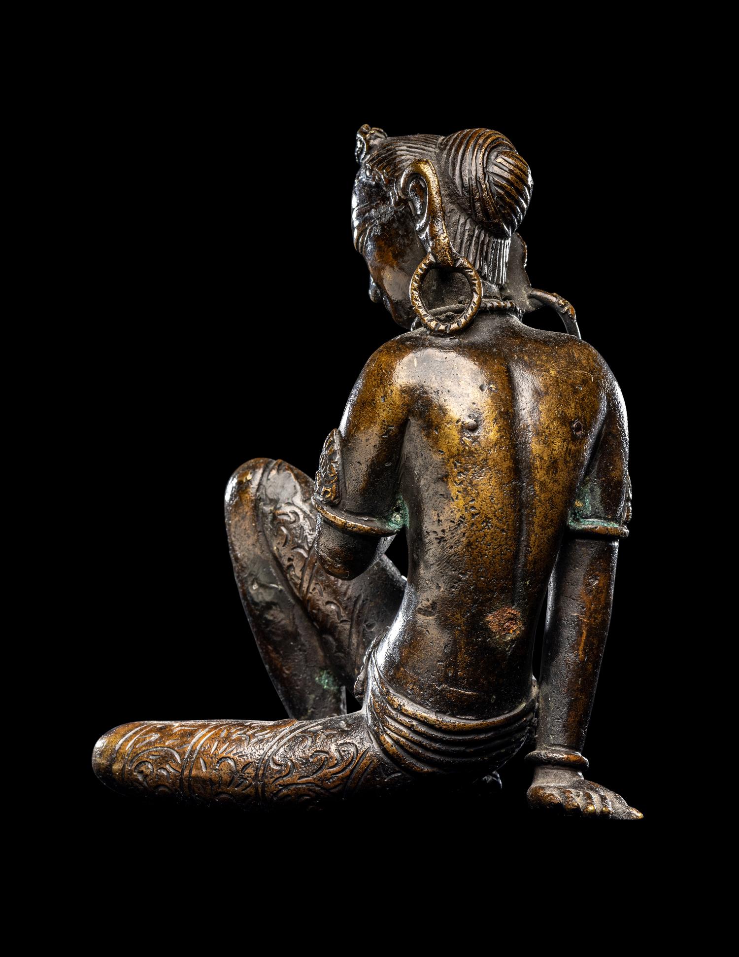 Two Indian Bronze Figures