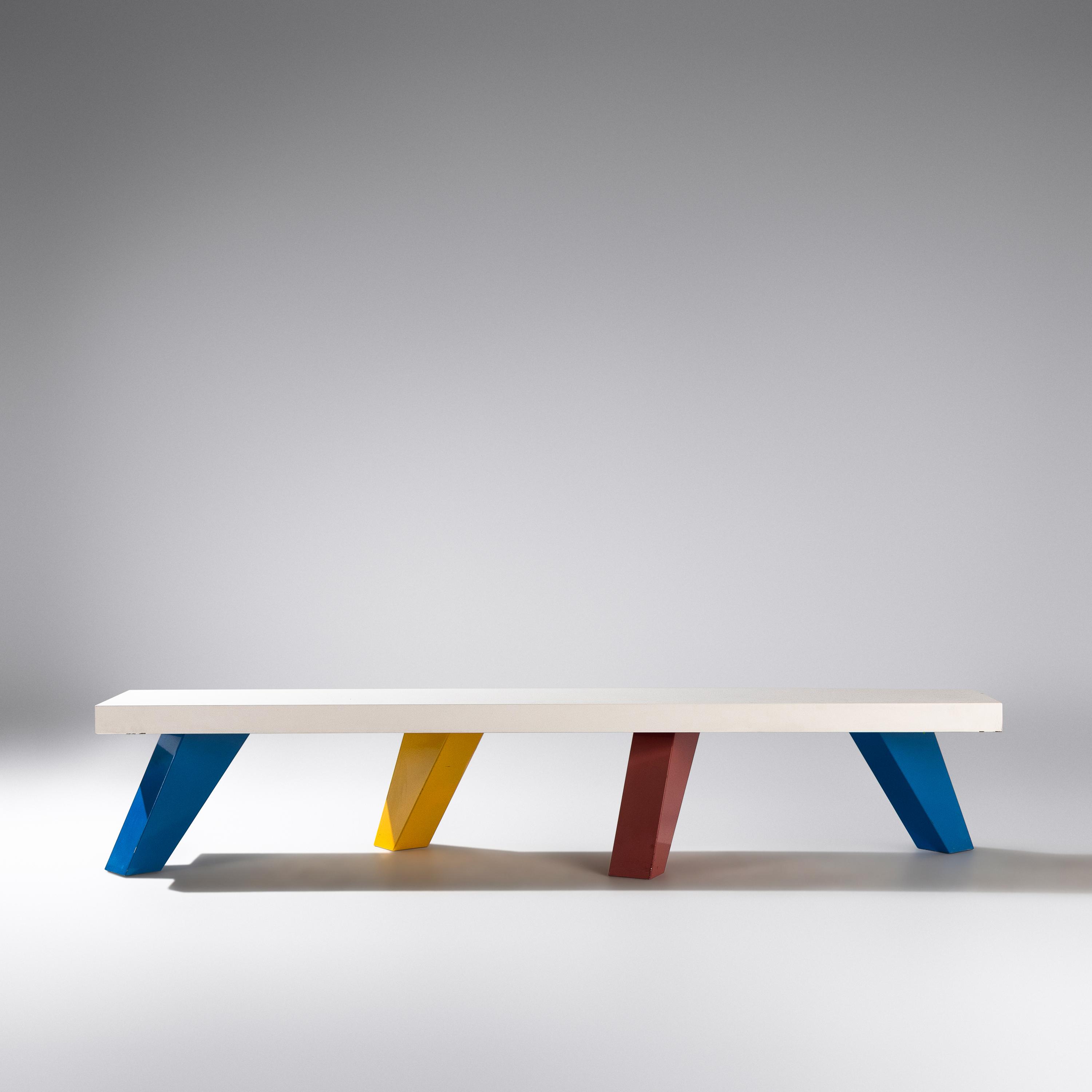 Giorgio Cattano — Mammut (Mammoth) bench, 2009 for Cleto Munari, Italy from an edition of 99 examples