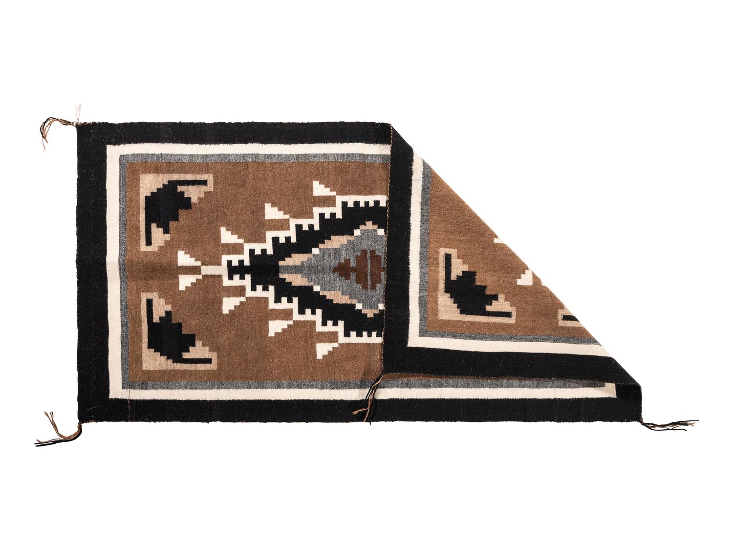 Navajo Two Grey Hills Tapestry Weaving