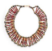 An Egyptian-Style Broad Collar Faience Bead Necklace