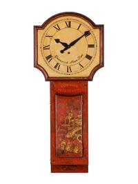 An English Painted Tavern Clock