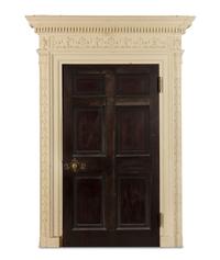 A George III Mahogany Door
