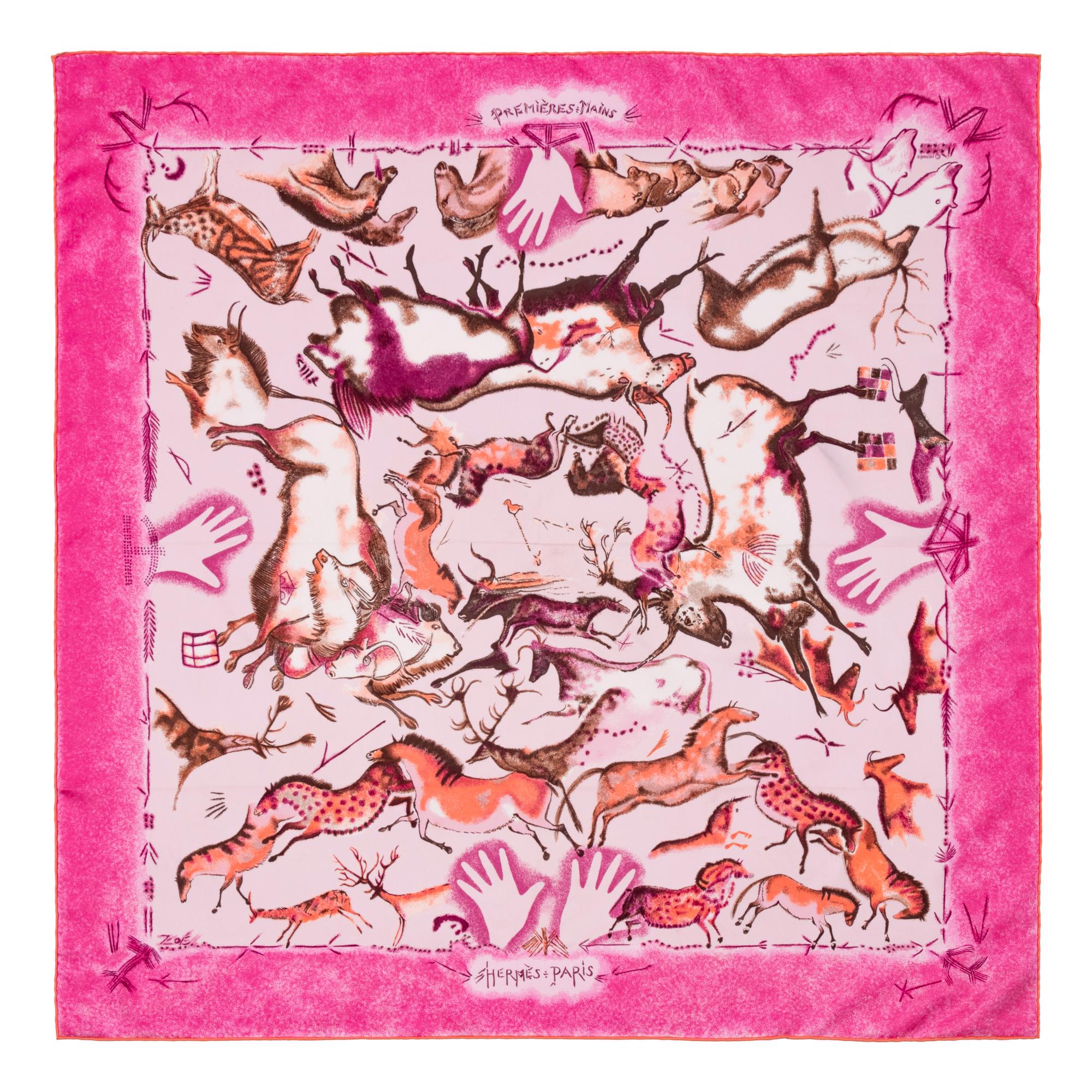 Two Hermès 90cm Silk Scarf, Carré