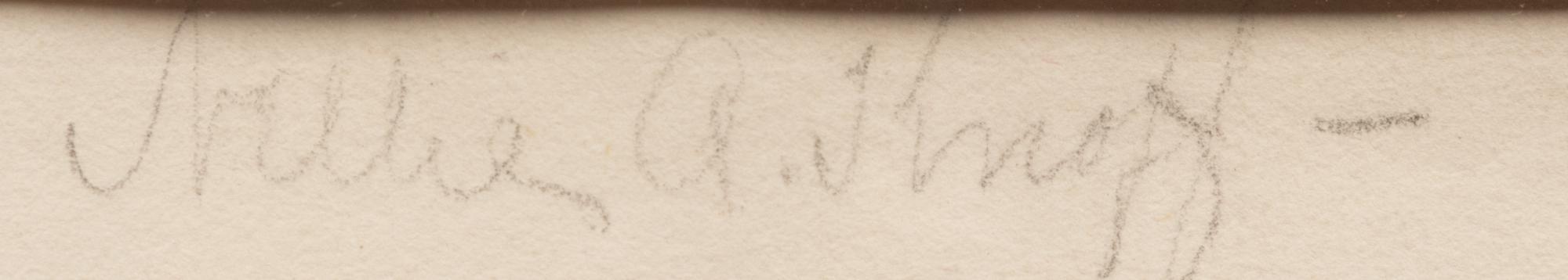 Nude Figures (a pair of works)
