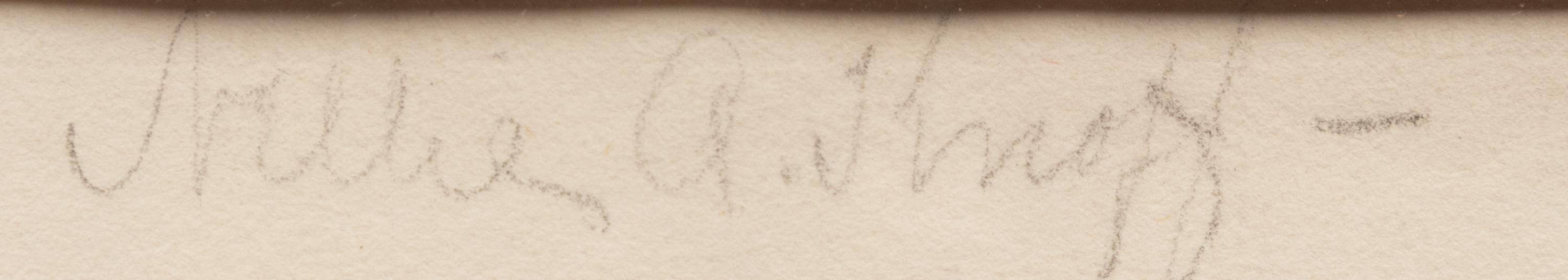 Nude Figures (a pair of works)