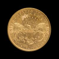 A United States 1890-S Liberty Head $20 Gold Coin