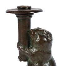 Rowfant Club Bronze Candlestick