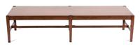 A Mahogany Coffee Table Height 16 x width 72 x depth 24 inches. — 20TH CENTURY