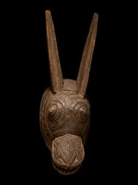 A Mossi Wood Mask