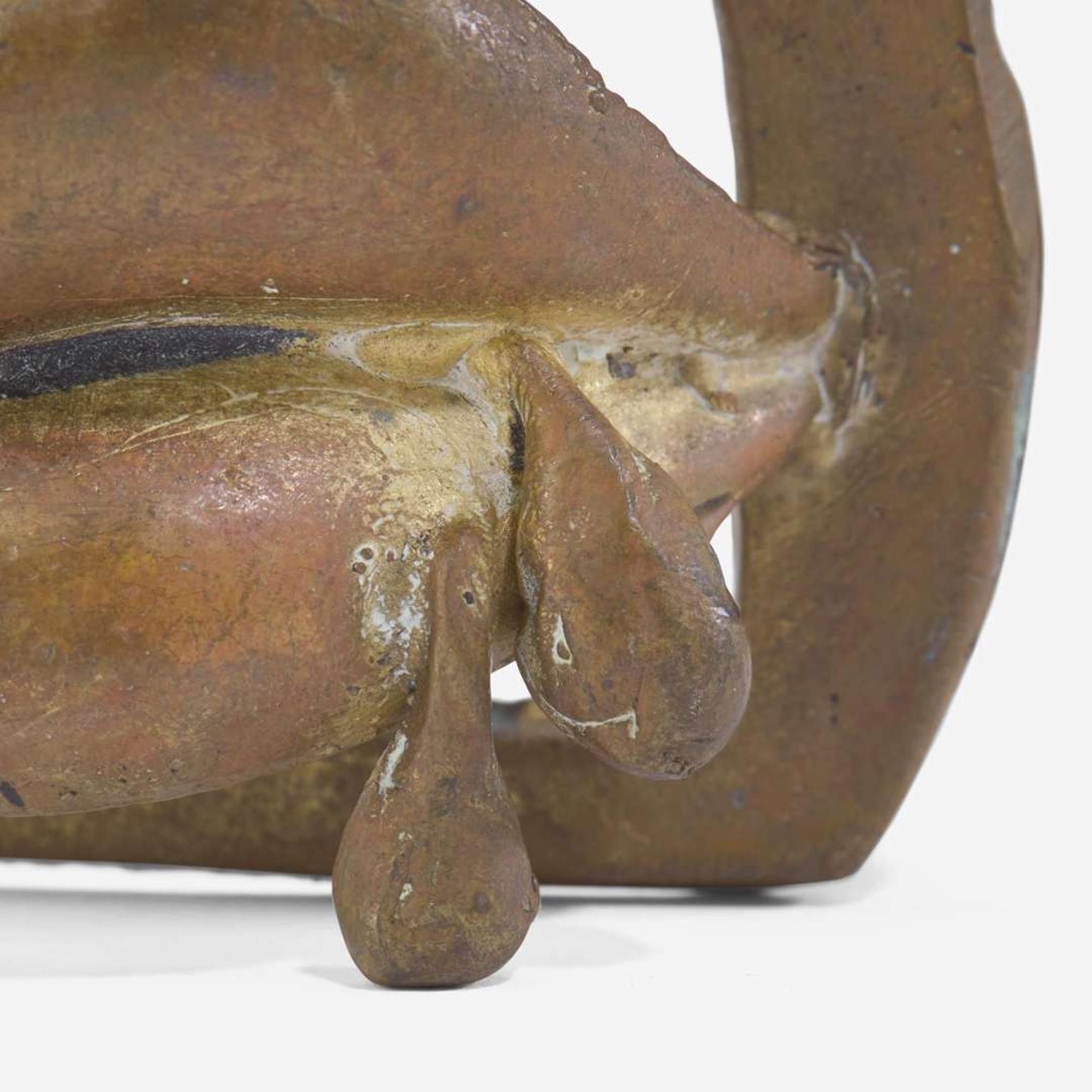 Buster Simpson (American, b. 1942) Lip Belt Buckle, USA, circa 1969