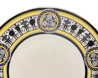 A Group of Eleven Wedgwood Yellow and Black Etruria Decorated Table Articles