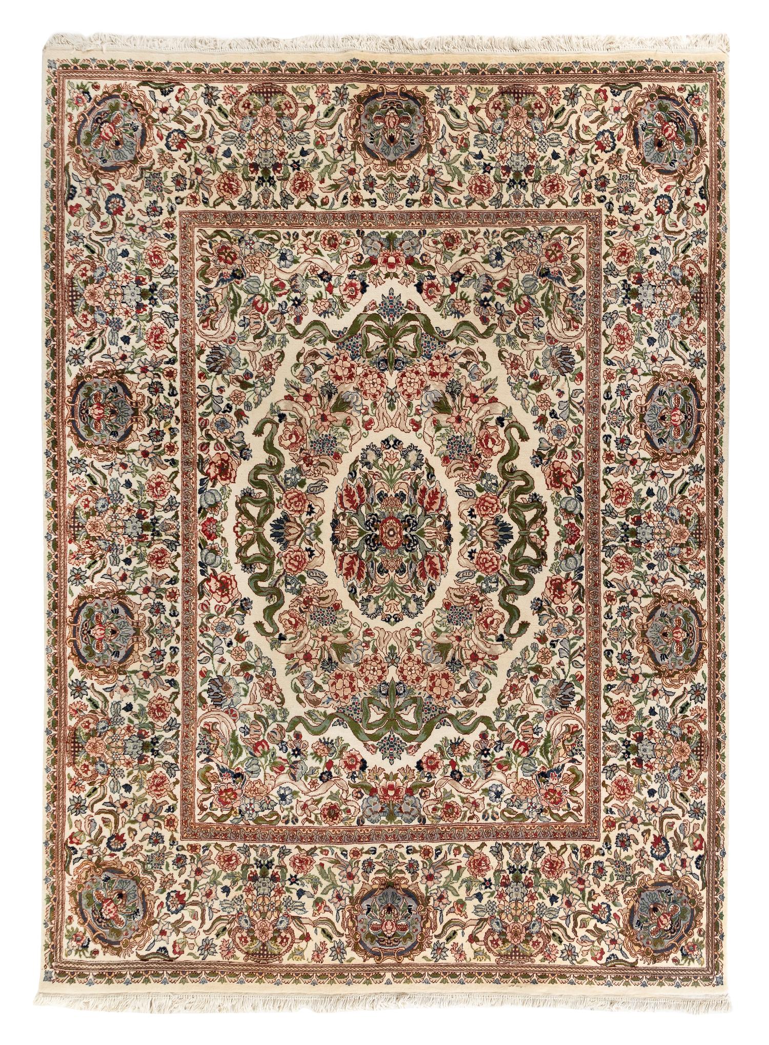 A Kirman Wool Rug