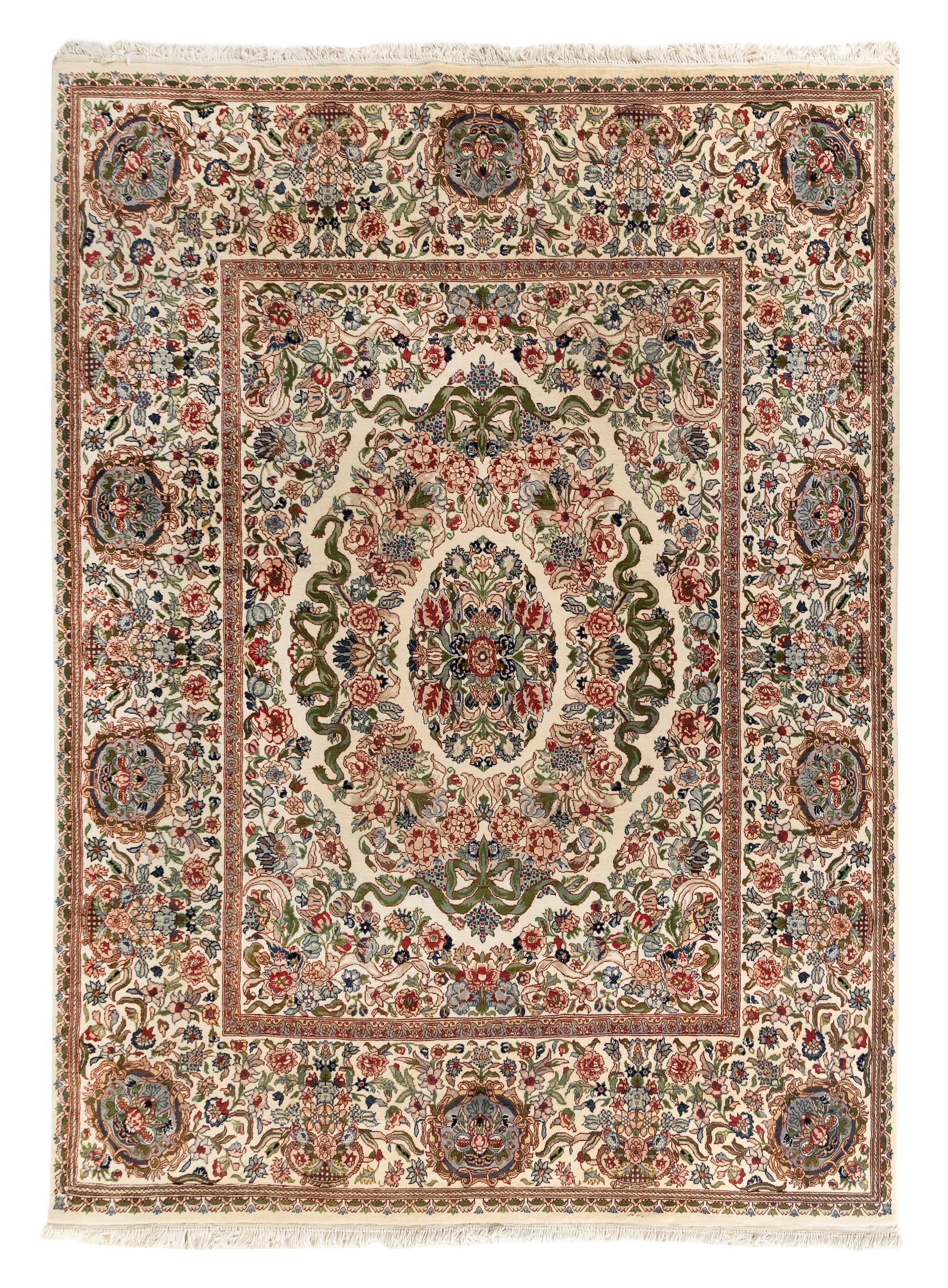 A Kirman Wool Rug