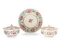 A Pair of Coalport Covered Serving Dishes