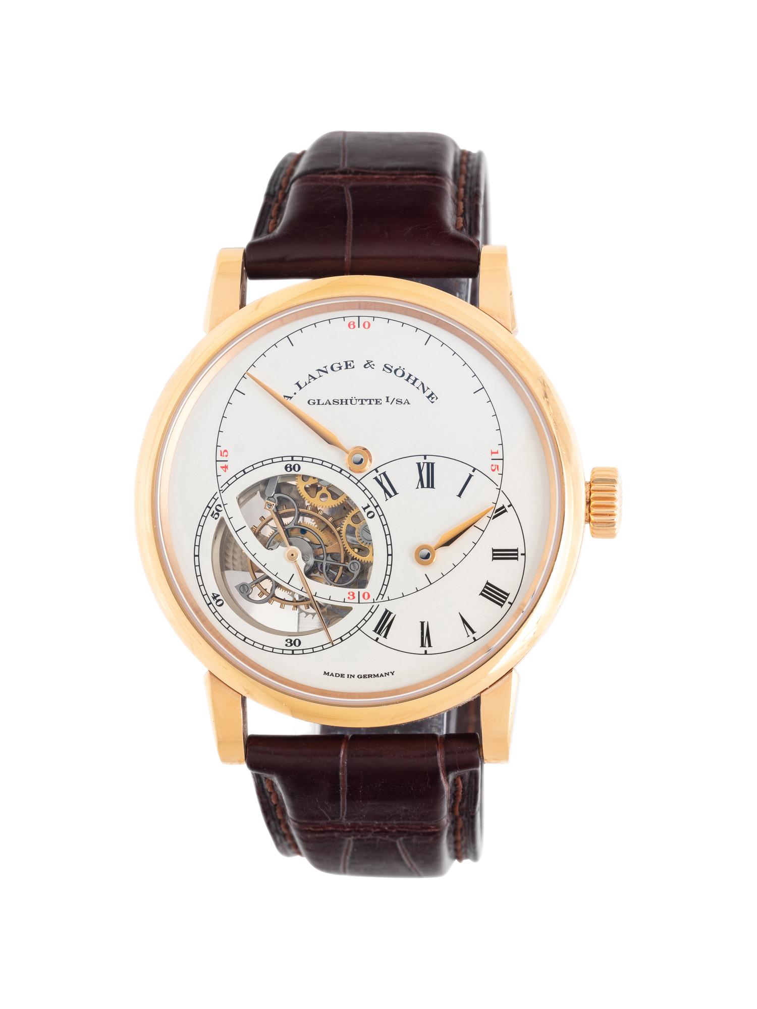 A. LANGE & SÖHNE, REF. 760.032F 18K ROSE GOLD 'POUR LE MÉRITE' TOURBILLON WATCH