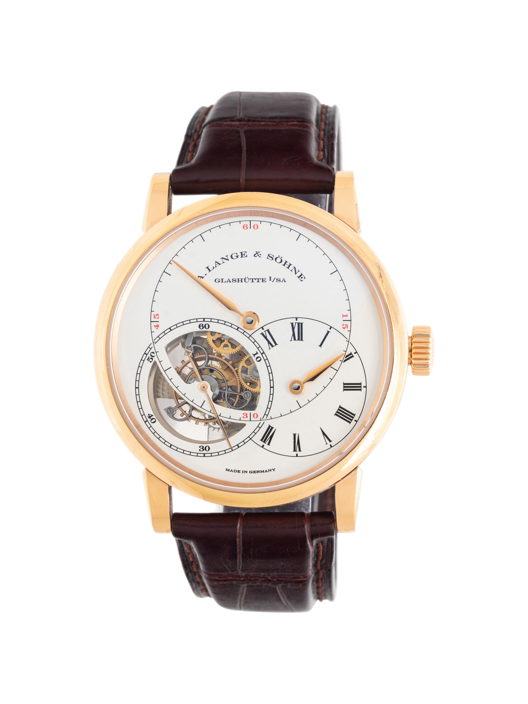 A. LANGE & SÖHNE, REF. 760.032F 18K ROSE GOLD 'POUR LE MÉRITE' TOURBILLON WATCH