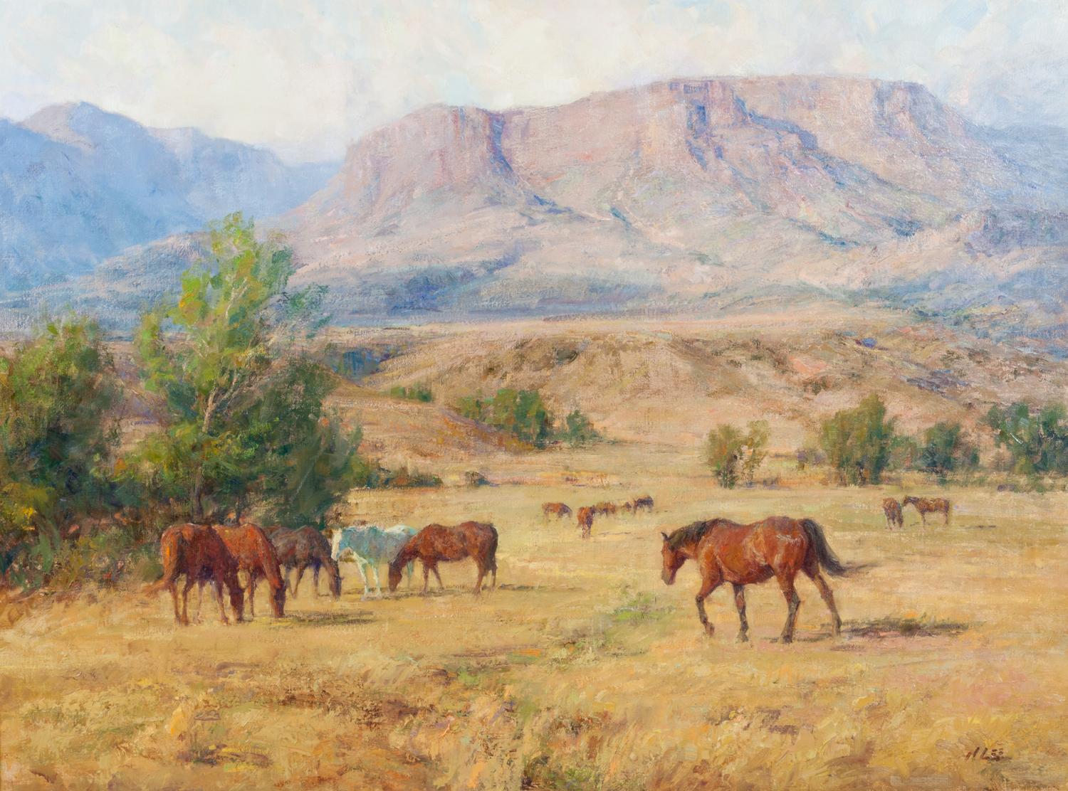 Horses in Pasture