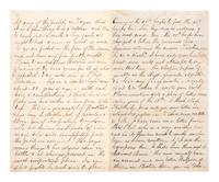 [CIVIL WAR]. Letter from Lt. Henry N. Fairbanks, Co. E, 30th Maine Infantry. 23 November 1864.