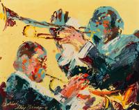 LeRoy Neiman, (American, 1921-2012), Satchmo, 1963
