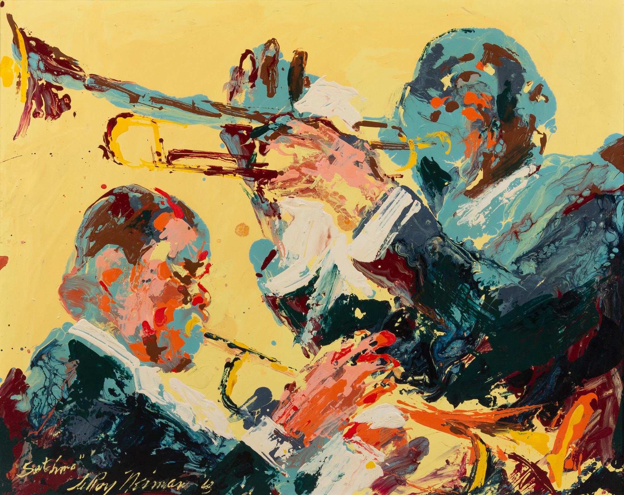 LeRoy Neiman, (American, 1921-2012), Satchmo, 1963
