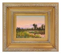 Thomas de Decker (American, b. 1951) Landscape Sunrise ,…