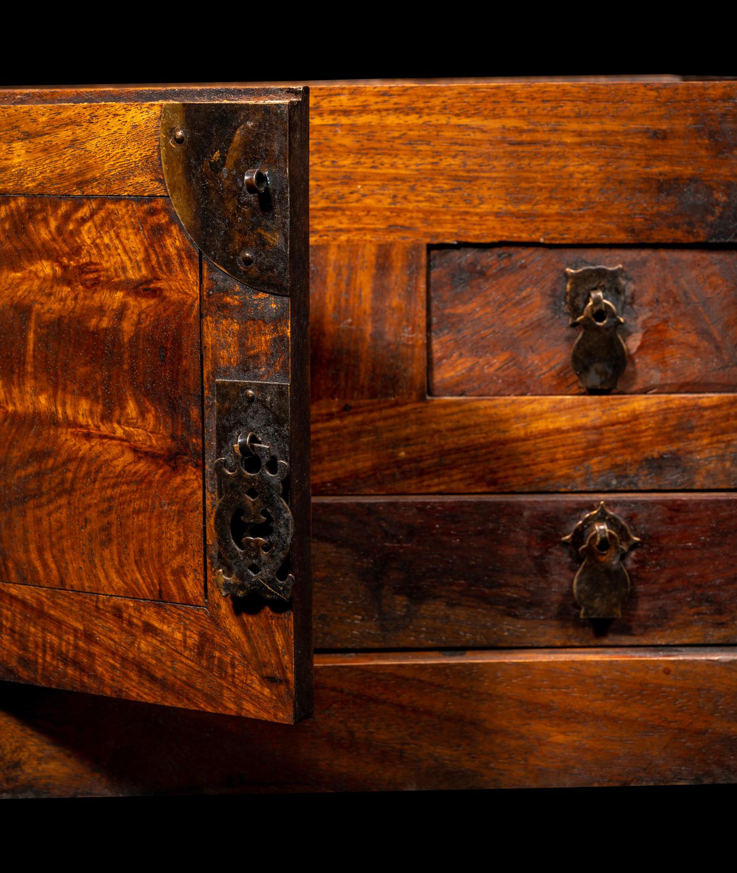 A Huanghuali Seal Chest, Guanpixiang
