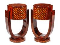 A Pair of Art Deco Style Side Tables