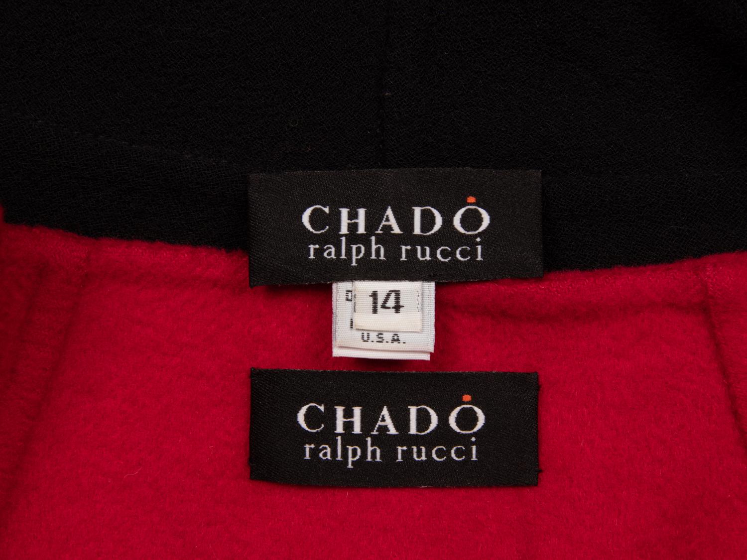 Ralph Rucci, Two Double-Faced Wool Jackets